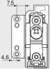 BLUM 20K7A11 limiter on 75° for HK-S