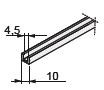 SEVROLL 20032-SV glass seal 10/4.5mm