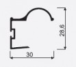 SEVROLL 05546 Factor II 18mm mounting bar 2.7m silver