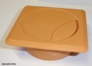 STRONG Cable exit 60 mm square beech
