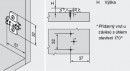 BLUM 173L6130 plate cross screw 11,5mm