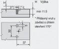 BLUM 174E6130.01 Pad Expando 11,5mm (5)