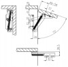 Folding door spring shears  pair