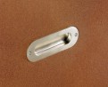 HETTICH 9070693 Handle DODONA 120/92 mm brushed stainless steel