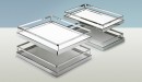 HETTICH 9080011 Moving Corner shelf Arena Style 400 mm