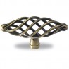 HETTICH 9070513 Knob VALENTIA 79 mm antique gold