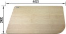 BLANCO 232841 Accessories cutting board Delta II Silgranit