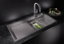 BLANCO 521359 Tap Carena-s Vario gray rock/chrome Silgranit-look