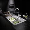 BLANCO 521358 Tap Carena-s Vario anthracite/chrome Silgranit-look