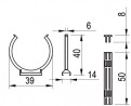 REHAU rehau plug-in base bracket