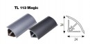 Edge Seal Strip Barier (Magic 113)  Stainless Steel,  4,1 m