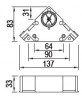REHAU rehau 267988-flange without pins, without supports
