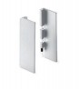 TULIP Gola profile end cap C - closed, white R+L