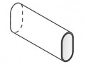 SEVROLL 222522 Linea clothes rail oval 3m silver