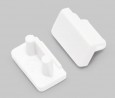 StrongLumio end caps for Slim 8 profile, white (pair)