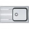FRANKE Sink SRX 611-86 LB 860 x 500mm stainless steel