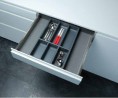 Cutlery tray Separado 546x300x2,8 mm anthracite