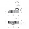IF Connect drawer bottom support reinforcement gray