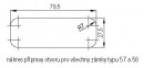 LEHMANN Numeric lock 57.03 right Z0001, 4 characters, B