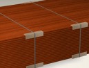 Ochr. papírové hrany 80x80x3mm - 3,1m
