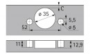 HETTICH 9071214 Sensys 8645i B12.5 TH56 SiSy