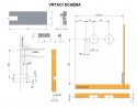 IF Link bottom lift system with damping A262 alu