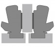 HETTICH 9099550 Sensys 8657i TH52 165° half loaded SiSy