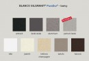 BLANCO 520511 Sink Zia 5 S anthracite without eccentric Silgranit PuraDur