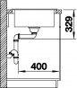 BLANCO 519692 Sink Sona XL 6 S white without eccentric Silgranit PuraDur