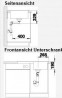 BLANCO 519663 Sink Sona 45 S gray rock without eccentric Silgranit PuraDur