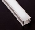 AL caping profile Liger milky 1000mm
