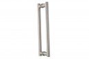 Handrail Hela 400mm Matt stainless steel