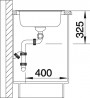 BLANCO 511924 Sink Tipo 8 stainless steel natural gloss without eccentric