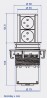 BACHMANN 928.007 Elevator home, 2 x electric socket