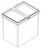 GOLLINUCCI spare waste bin for Concept 560 17 l