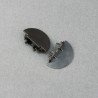 StrongLumio end parts for the Groove 10 bar round black (pair)