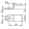 LEHMANN latch (riegel) 460 (443714600)