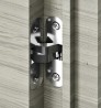 TERNO door hinge without rebate art. 1757 stainless steel