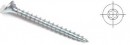 StrongFix Screw TX 3.5X50 countersunk head zinc white T15