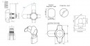SISO Lock S300-25 for padlock 43 mm