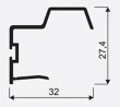 SEVROLL 04539 Universal 16 mounting bar 16mm 2.7m silver