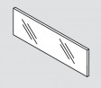 BLUM ZE7V1082G front glass Legrabox 1200/70mm