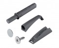 IF K-Push short with magnet and adapter gray