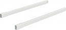 K-HETTICH ArciTech longitudinal railing 650 mm white, dowel