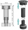 StrongLegs rectification leg AP001, 80Rmm