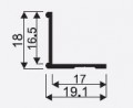 SEVROLL 03464 angle K2 3m black brushed