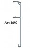 TERNO cover strip anodized silver brushed 1690/AS 3m