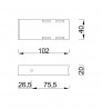 MILADESIGN Support G5 ST541-10 white
