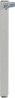 MILADESIGN Table leg G5 ST552 white