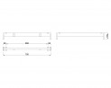 MILADESIGN Desk base low Mobilar M6208-K white